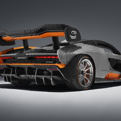 Το ομοίωμα από LEGO της McLaren Senna ζυγίζει 500 κιλά περισσότερο από το κανονικό μοντέλο