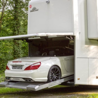 Απίστευτα τροχόσπιτα με… γκαράζ (φωτογραφίες)