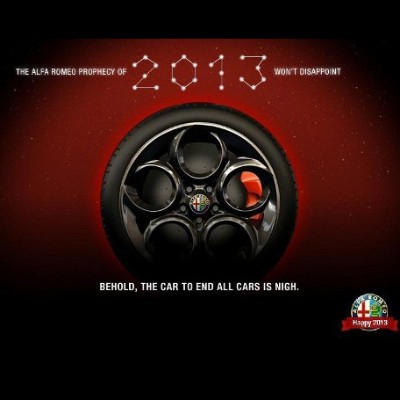Alfa Romeo 4C teaser για το 2013