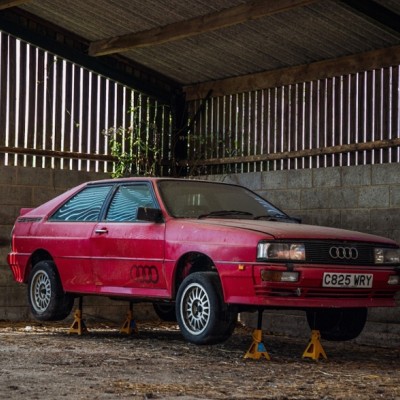 Ένα Audi Quattro χαμένο στο χρόνο