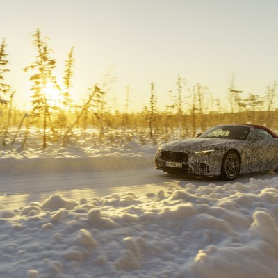 Η νέα Mercedes-AMG SL ολοκληρώνει τις χειμερινές δοκιμές