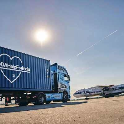 Αποστολή ανθρωπιστικής βοήθειας από τη SKODA στην Ινδία