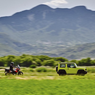 Απόδραση: SUZUKI Jimny & V-Strom 1.050 XT - Αποκέντρωση τώρα! (video)