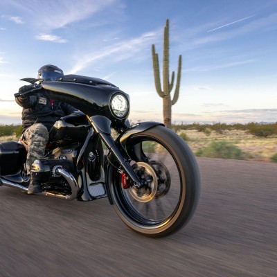 Θα αγόραζες αυτή την δίκυκλη «αμερικανιά» με το σήμα της BMW;