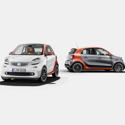 Hot spot του νέου Smart fortwo και forfour