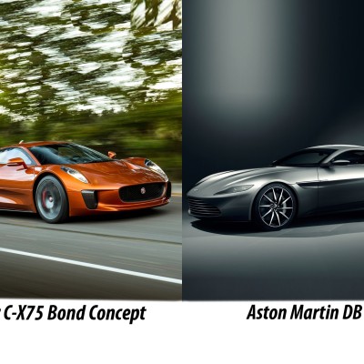 Jaguar C-X75 ή Aston Martin DB10 για τον 007 (Poll)