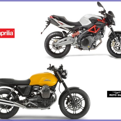 Aprilia # beracer club & Moto Guzzi The Clan