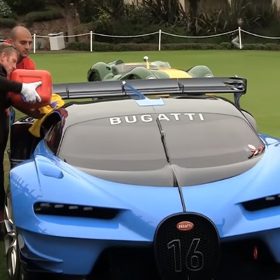 Όταν η Bugatti Chiron έμεινε από… βενζίνη (video)