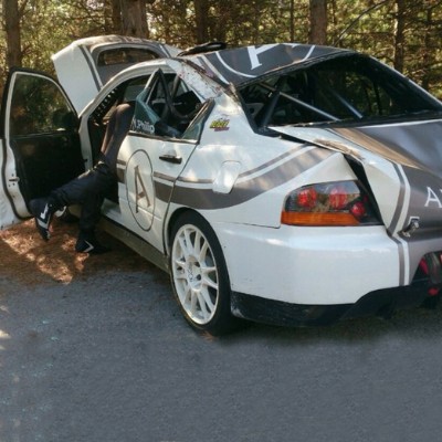 Δυστύχημα στο Ράλλυ ΔΕΘ