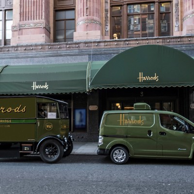 Ένα ηλεκτρικό βαν για τα Harrods (vid)
