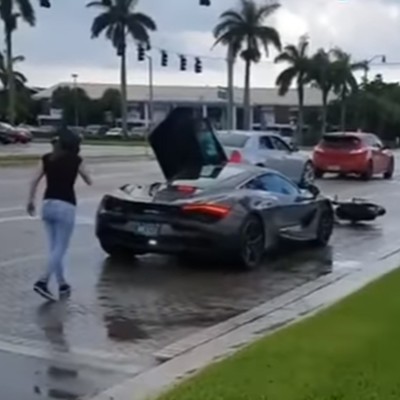 Τρακάρισμα, τσακωμός, δύο κορίτσια και μια McLaren (video)