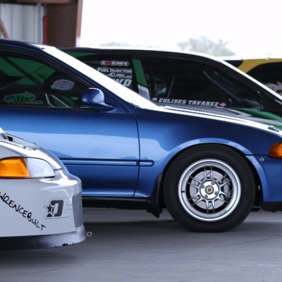 Κόντρα με τα πιο γρήγορα «φτιαγμένα» Honda Civic της Αμερικής (vid)