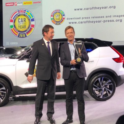 Ευρωπαϊκό Αυτοκίνητο για το 2018 το Volvo XC40