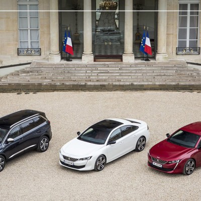 Το νέο Peugeot 508 επισκέφθηκε το Προεδρικό Μέγαρο της Γαλλίας