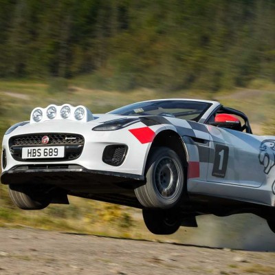 Πάει η «ανοιχτή» Jaguar F-Type στο χώμα; (video)