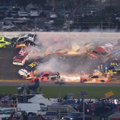 Καραμπόλα 21 αγωνιστικών στην Daytona! (vid)