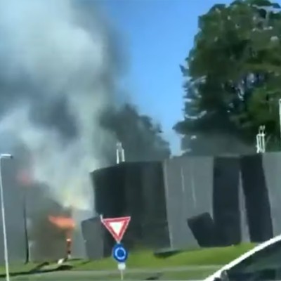 Έκρηξη σε πρατήριο υδρογόνου στη Νορβηγία (video)