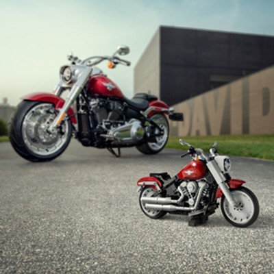 Η Harley-Davidson Fat-Boy και σε… Lego