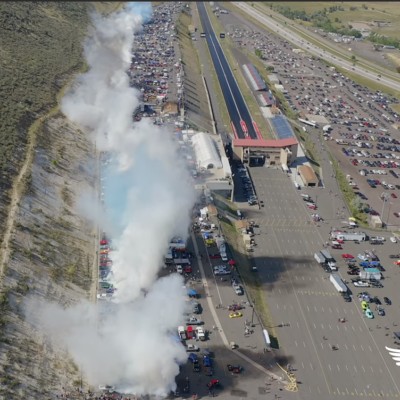 170 αυτοκίνητα καίνε… λάστιχο! (video)