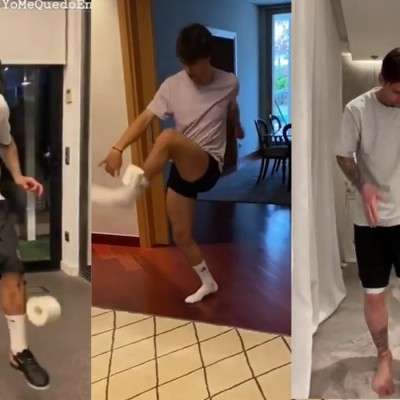 Video: Δείτε τι κάνουν οι Messi, Ramos, Coutinho, Ribery, Henry με το χαρτί υγείας!