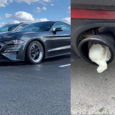 Γέμισε με αφρό πολυουρεθάνης τη θορυβώδη εξάτμιση του γείτονα!