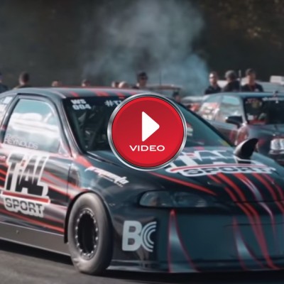 Δείτε αυτό το Civic να κάνει 0-96 km/h σε 1,1 sec! [VIDEO]