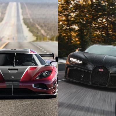 Μάχη γιγάντων ανάμεσα σε Koenigsegg Agera RS και Bugatti Chiron στο σπριντ 0-400 km/h-0! Ποιος κέρδισε;  [Video]