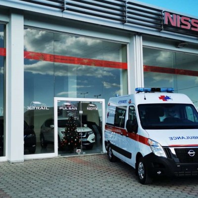 To πρώτο ασθενοφόρο Nissan NV400 στον Βόλο είναι γεγονός