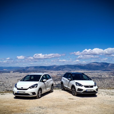 Δοκιμάζουμε τα νέα Honda Jazz Hybrid & Jazz Crosstar: Ποιο από τα δύο σου αρέσει περισσότερο;