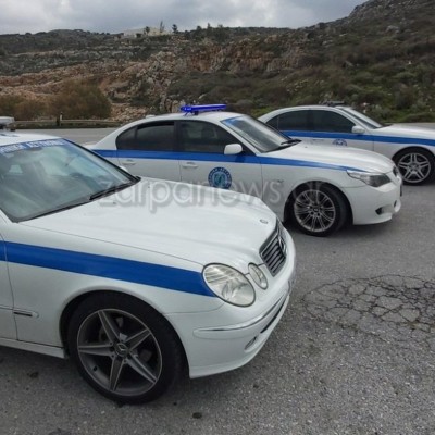 Τα αυτοκίνητα της αστυνομίας που περιπολούν τους δρόμους της Κρήτης