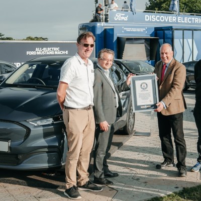 Η Mustang Mach-E έκανε Ρεκόρ Guinness για τη χαμηλότερη κατανάλωση ενέργειας