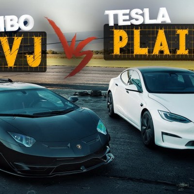 Model S Plaid vs Lamborghini Aventador SVJ: H απόλυτη μάχη μεταξύ βενζίνης και ηλεκτροκίνησης! [Video]