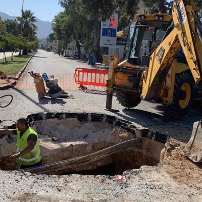 Σύντομα θα δοθεί τέλος στην ταλαιπωρία των οδηγών στην οδό Παπανικολή στο Χαλάνδρι
