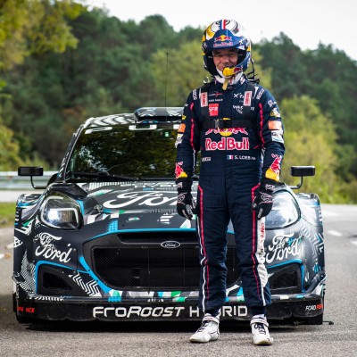 Ο Sébastien Loeb στο Ράλι Μόντε Κάρλο με το νέο Ford Puma Hybrid Rally1