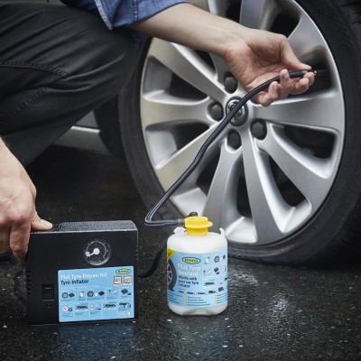 Πώς δουλεύει το κιτ επισκευής ελαστικού - Τι κάνω για να φουσκώσω το λάστιχο; [video]