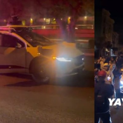 Video: Πεζοί χτυπούν και πατούν αυτόνομες Jaguar!