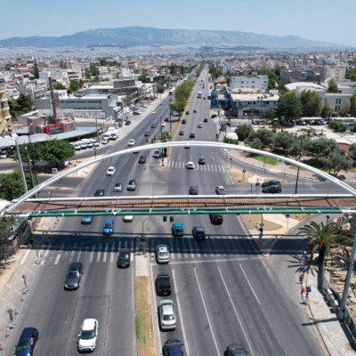 Τέλος στα δυστυχήματα πεζών – Νέα πεζογέφυρα στο Χαϊδάρι [video]