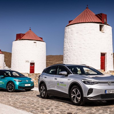 Ηλεκτρικά αυτοκίνητα έκαναν 373.000 χλμ. σε ελληνικό νησί