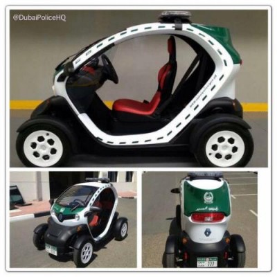 Με Twizy η αστυνομία στο Dubai