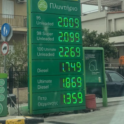 Ελλάδα: Ποια ημέρα η βενζίνη θα ξεπεράσει τα 2 ευρώ το λίτρο; Δείτε γιατί