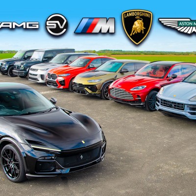 Video: Η απόλυτη κόντρα super SUV - Μπορεί κάτι να κερδίσει τη Ferrari Purosangue;