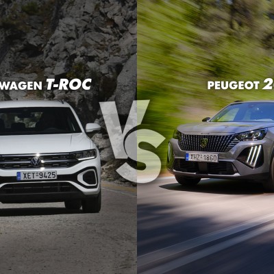 Peugeot 2008 vs Volkswagen T-Roc: Η αφρόκρεμα των B-SUV