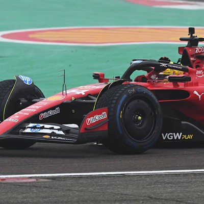 Οι πρώτοι γύροι του Hamilton με το μονοθέσιο της Ferrari! [video]