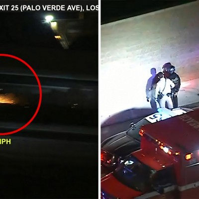 Μοτοσικλετιστής έπεσε με 210 km/h - Τον κυνηγούσε η αστυνομία [video]