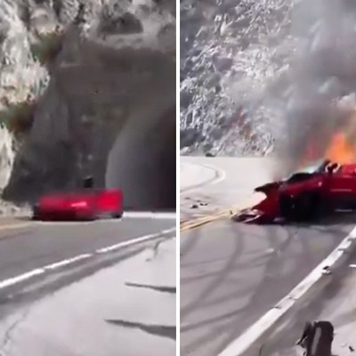 Σκοτώθηκε ο δημιουργός του «Call of Duty» - Η στιγμή που η Ferrari κόβεται στη μέση [video]