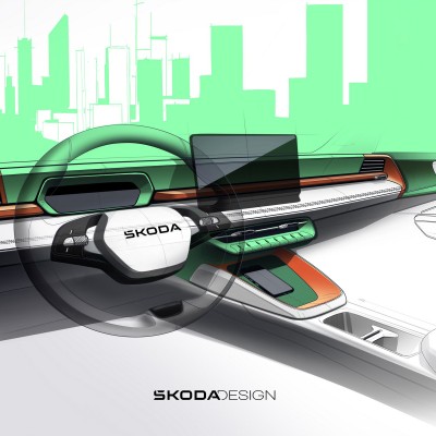 Αυτό είναι το εσωτερικό του νέου Skoda των 25.000 ευρώ - Θα παρουσιαστεί 19 Μαΐου!