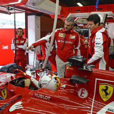 Glory run για τον Maldonado χθες στην Βαρκελώνη