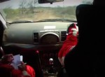 Rally Driver scares co-driver