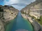 Peter Besenyei - Flying Through The Corinth Canal