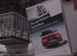 AUDI Q7 SNOW SCALPTURE